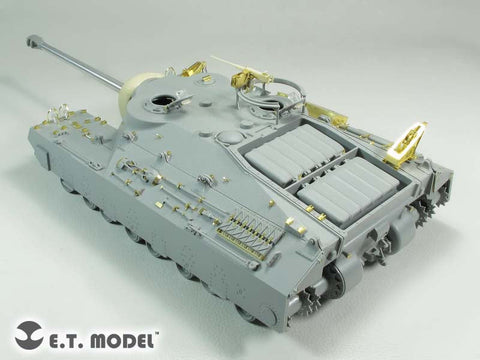 E.T.モデル E35-162 1/35 アメリカ陸軍 T28 超重戦車(ドラゴン 6750用） エッチングパーツ