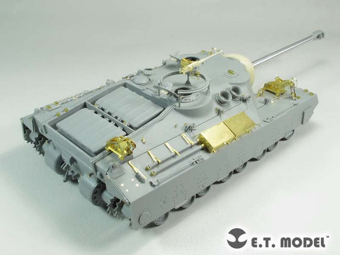E.T.モデル E35-162 1/35 アメリカ陸軍 T28 超重戦車(ドラゴン 6750用） エッチングパーツ