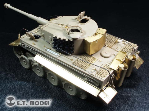 E.T.モデル E35-164 1/35 WWII ドイツ タイガーI(中/後期型)(タミヤ 用） エッチングパーツ