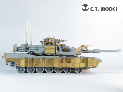 E.T.モデル E35-165 1/35 現用アメリカ M1A1 主力戦車 TUSK I(ドラゴン 3535用） エッチングパーツ