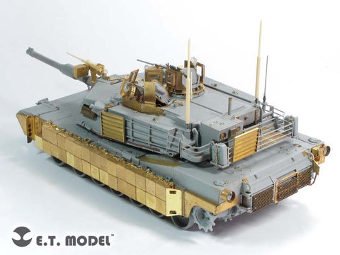 E.T.モデル E35-165 1/35 現用アメリカ M1A1 主力戦車 TUSK I(ドラゴン 3535用） エッチングパーツ