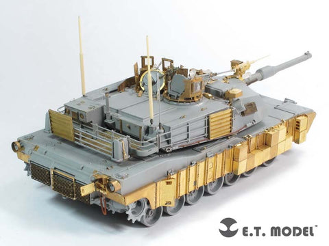 E.T.モデル E35-165 1/35 現用アメリカ M1A1 主力戦車 TUSK I(ドラゴン 3535用） エッチングパーツ
