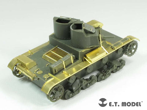 E.T.モデル E35-167 1/35 ロシア T-26 軽戦車1931年型(ホビーボス 82494用） エッチングパーツ