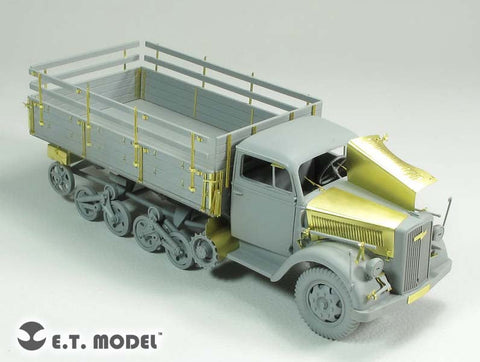 E.T.モデル E35-168 1/35 WWII ドイツ Sd.Kfz.3a マウルティア ハーフトラック(ドラゴン 6761用） エッチングパーツ