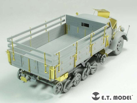 E.T.モデル E35-168 1/35 WWII ドイツ Sd.Kfz.3a マウルティア ハーフトラック(ドラゴン 6761用） エッチングパーツ