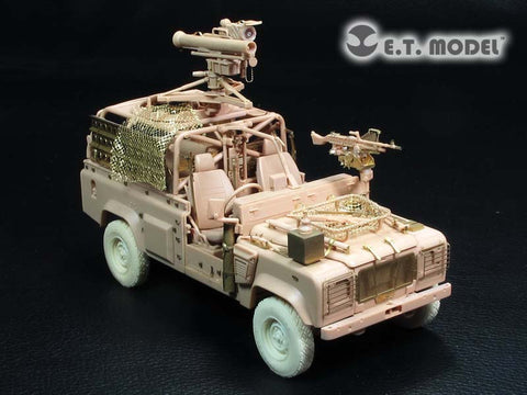 E.T.モデル E35-178 1/35 ランドローバーWMIK w/ミランミサイル(ホビーボス 82447用） エッチングパーツ