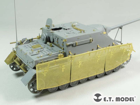 E.T.モデル E35-180 1/35 WWII ドイツ ラング L/70(A) ベーシックセット(ドラゴン/スマートキット用） エッチングパーツ