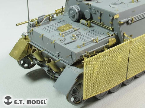 E.T.モデル E35-180 1/35 WWII ドイツ ラング L/70(A) ベーシックセット(ドラゴン/スマートキット用） エッチングパーツ