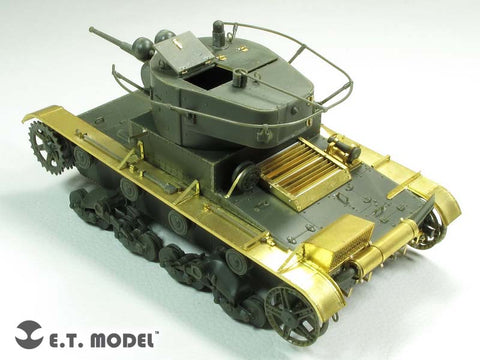 E.T.モデル E35-183 1/35 ソビエト T-26 軽戦車1935年型(ホビーボス 82496用） エッチングパーツ