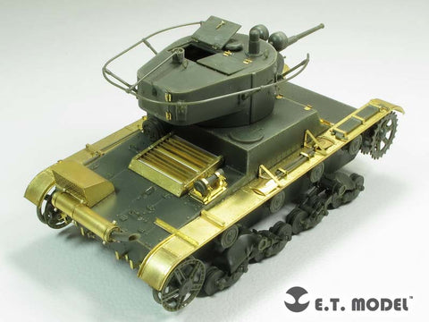 E.T.モデル E35-183 1/35 ソビエト T-26 軽戦車1935年型(ホビーボス 82496用） エッチングパーツ