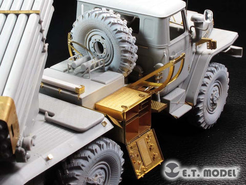 E.T.モデル E35-191 1/35 ロシア BM-21 グラッド 多連装ロケット砲(トランぺッター 01013用） エッチングパーツ