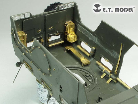 E.T.モデル E35-195 1/35 ロシア GAZ-233014 ティーグル インテリア(モンモデル VS-003用） エッチングパーツ