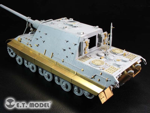 E.T.モデル E35-197 1/35 WWII ドイツ ヤークトタイガー ベーシックセット(ドラゴン用） エッチングパーツ