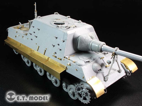 E.T.モデル E35-197 1/35 WWII ドイツ ヤークトタイガー ベーシックセット(ドラゴン用） エッチングパーツ