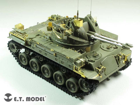 E.T.モデル E35-198 1/35 アメリカ M42A1 ダスター後期型(AFV CLUB 用） エッチングパーツ