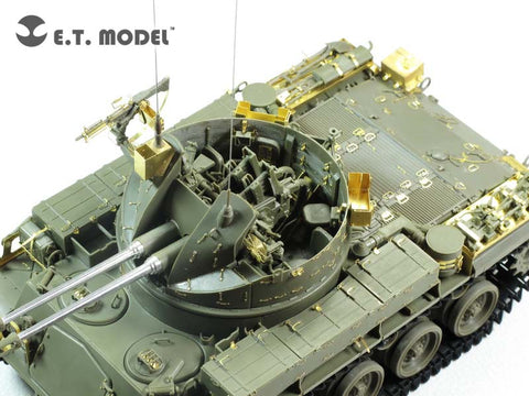 E.T.モデル E35-198 1/35 アメリカ M42A1 ダスター後期型(AFV CLUB 用） エッチングパーツ