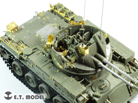 E.T.モデル E35-198 1/35 アメリカ M42A1 ダスター後期型(AFV CLUB 用） エッチングパーツ