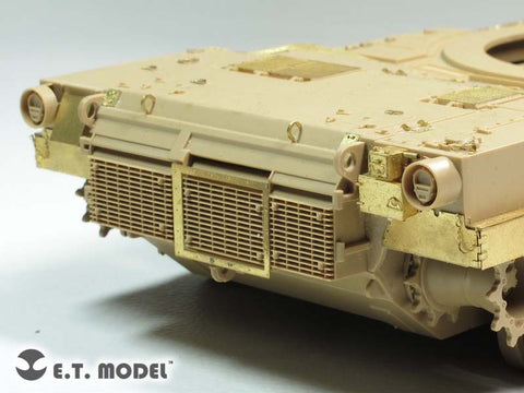 E.T.モデル E35-202 1/35 アメリカ M1A2 AIM エイブラムス(タミヤ 35269用） エッチングパーツ