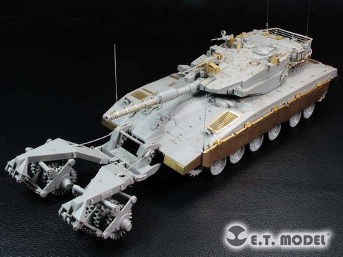 E.T.モデル E35-205 1/35 イスラエル国防軍 メルカバ Mk.3 BAZ ベーシックセット(モンモデル TS-005用） エッチングパーツ