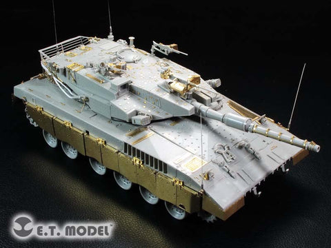 E.T.モデル E35-205 1/35 イスラエル国防軍 メルカバ Mk.3 BAZ ベーシックセット(モンモデル TS-005用） エッチングパーツ