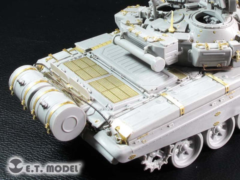 E.T.モデル E35-208 1/35 ロシア T90(鋳造砲塔)(トランぺッター 05560用） エッチングパーツ