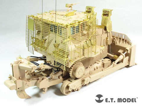 E.T.モデル E35-211 1/35 イスラエル国防軍 D9R 装甲ドーザー スラットアーマー(モンモデル SS-002用） エッチングパーツ