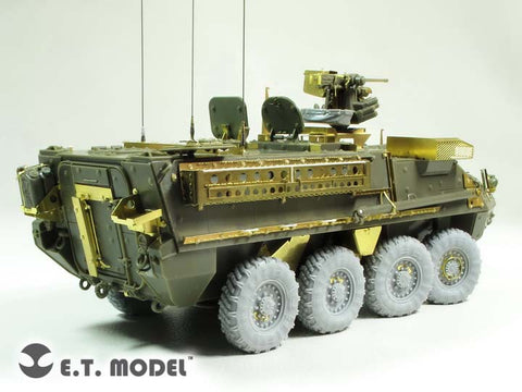 E.T.モデル E35-222 1/35 アメリカ陸軍 M1126/M1130 ストライカー(AFV CLUB 用） エッチングパーツ