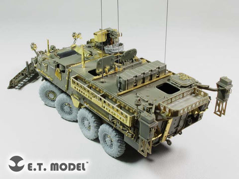 E.T.モデル E35-223 1/35 アメリカ陸軍 M1132 ストライカー ESV(AFV CLUB 用） エッチングパーツ