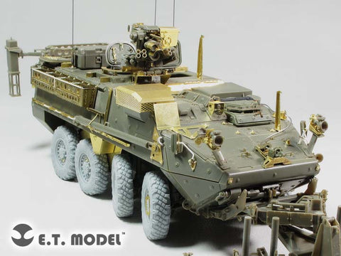 E.T.モデル E35-223 1/35 アメリカ陸軍 M1132 ストライカー ESV(AFV CLUB 用） エッチングパーツ