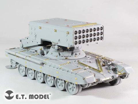 E.T.モデル E35-230 1/35 ロシア TOS-1A 多連装ロケットランチャー(トランぺッター 05582用） エッチングパーツ