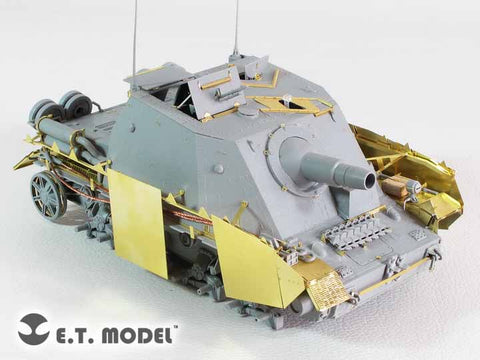 E.T.モデル E35-233 1/35 WWII ドイツ ブルムベア シュルツェン(中期型)(ドラゴン/スマートキット用） エッチングパーツ