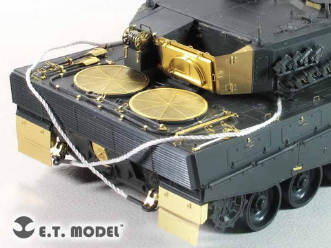 E.T.モデル E35-240 1/35 ドイツ レオパルト2 A4 主力戦車(モンモデル TS-016用） エッチングパーツ