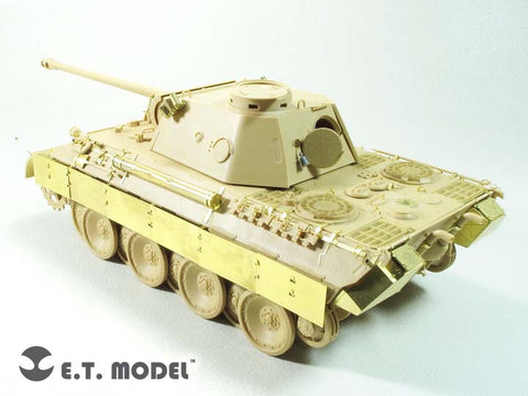 E.T.モデル E35-242 1/35 WWII ドイツ パンサー D ベーシックセット(タミヤ 用） エッチングパーツ