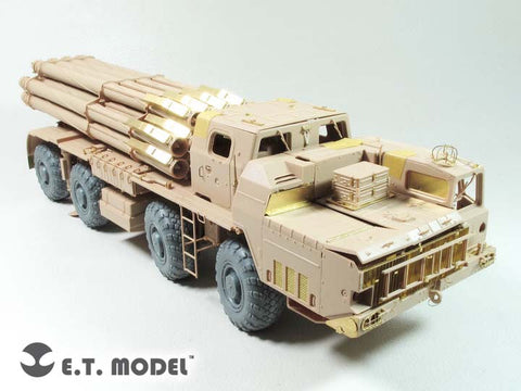 E.T.モデル E35-250 1/35 ロシア 9A52-2 スメーチ ロングレンジ ロケットランチャー(モンモデル SS-009用） エッチングパーツ
