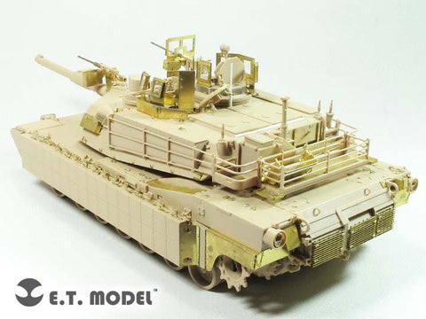 E.T.モデル E35-251 1/35 現用アメリカ陸軍 M1A2 エイブムラムスSEP TUSK I/II(モンモデル TS-026用） エッチングパーツ