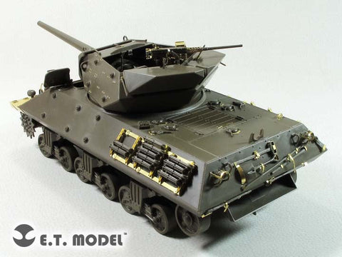 E.T.モデル E35-253 1/35 アメリカ陸軍 M10 駆逐戦車(中期型)(タミヤ 35350用） エッチングパーツ