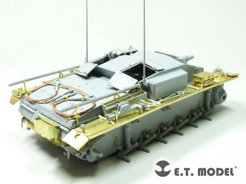 E.T.モデル E35-256 1/35 WWII ドイツ III号突撃砲E型 ベーシックセット(ドラゴン/スマートキット用） エッチングパーツ
