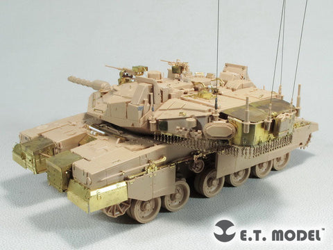 E.T.モデル E35-282 1/35 イスラエル メルカバMk4Mトロフィーアクティブ防御システム搭載仕様用ベーシックセット(モンモデル 用） エッチングパーツ
