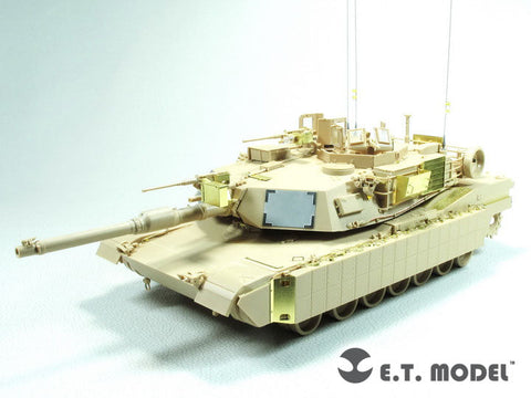 E.T.モデル E35-284 1/35 アメリカ陸軍/海兵隊 M1A1 AIM/M1A1 TUSK(モンモデル TS-032用） エッチングパーツ