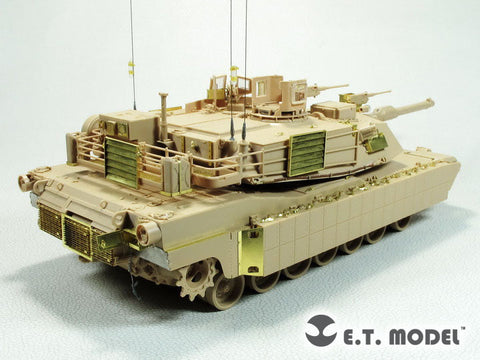 E.T.モデル E35-284 1/35 アメリカ陸軍/海兵隊 M1A1 AIM/M1A1 TUSK(モンモデル TS-032用） エッチングパーツ
