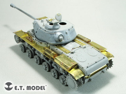 E.T.モデル E35-285 1/35 WWIIソビエト/ロシア KV-85/KV-122重戦車用ベーシックセット(トランぺッター 用） エッチングパーツ