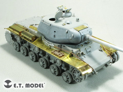 E.T.モデル E35-285 1/35 WWIIソビエト/ロシア KV-85/KV-122重戦車用ベーシックセット(トランぺッター 用） エッチングパーツ