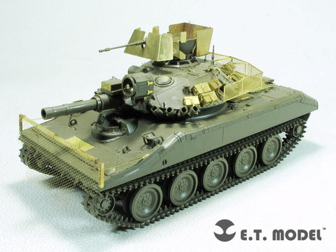 E.T.モデル E35-288 1/35 アメリカ M551シェリダン空挺戦車用エッチングセット ベトナム戦争 (タミヤ 35365用） エッチングパーツ