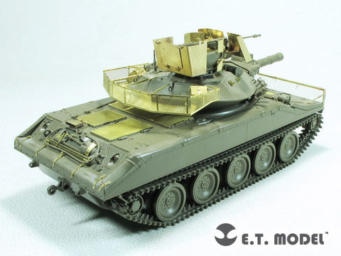 E.T.モデル E35-288 1/35 アメリカ M551シェリダン空挺戦車用エッチングセット ベトナム戦争 (タミヤ 35365用） エッチングパーツ