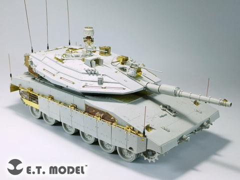 E.T.モデル E35-299 1/35 イスラエル メルカバMk.4/4LIC 主力戦車用ベーシックセット(モンモデル 用） エッチングパーツ