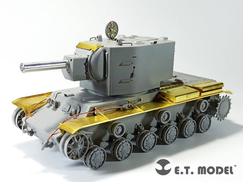 E.T.モデル E35-301 1/35 ロシア KV-2 重戦車 ベーシックセット(トランぺッター 用） エッチングパーツ