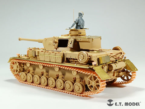 E.T.モデル E35-308 1/35 WWII ドイツ IV号戦車G型 初期生産車(タミヤ35378用) エッチングパーツ