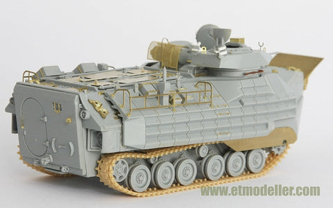 E.T.モデル E72-001 1/72 現用アメリカ海兵隊 AAVP7A1（ドラゴン 7233用） エッチングパーツ
