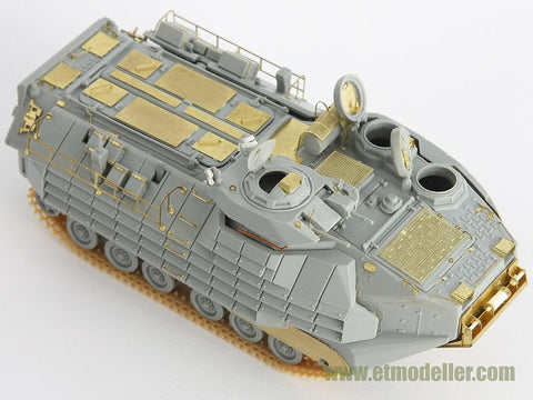 E.T.モデル E72-001 1/72 現用アメリカ海兵隊 AAVP7A1（ドラゴン 7233用） エッチングパーツ
