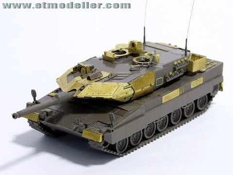 E.T.モデル E72-002 1/72 現用ドイツ レオパルト2 A5(レベル 0389用） エッチングパーツ